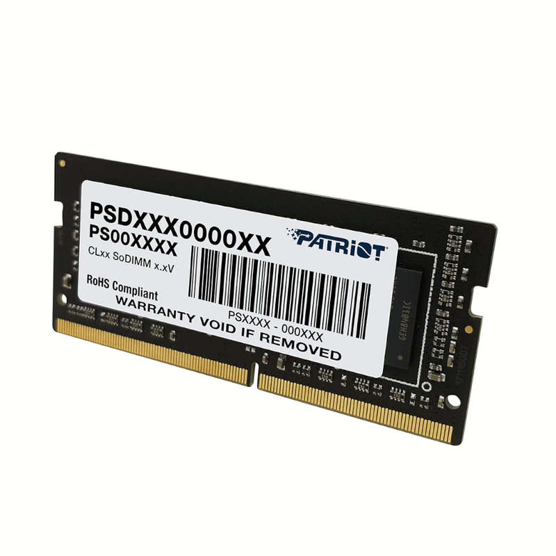 Patriot Signature Line 8GB 2400MHz DDR4 Dual Rank SODIMM Notebook Memory