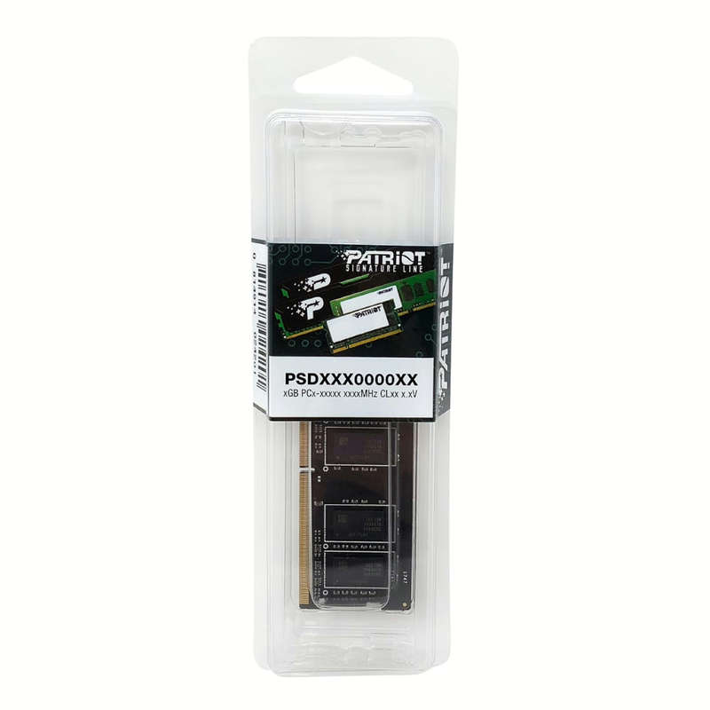 Patriot Signature Line 8GB 2400MHz DDR4 Dual Rank SODIMM Notebook Memory