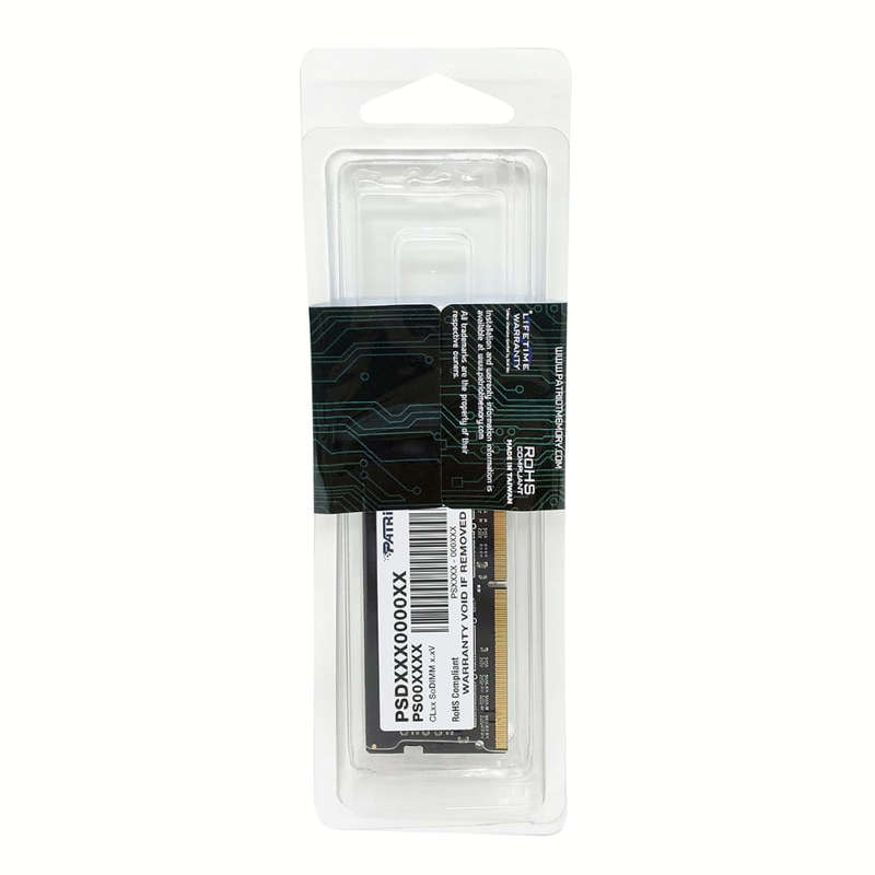 Patriot Signature Line 8GB 2400MHz DDR4 Dual Rank SODIMM Notebook Memory