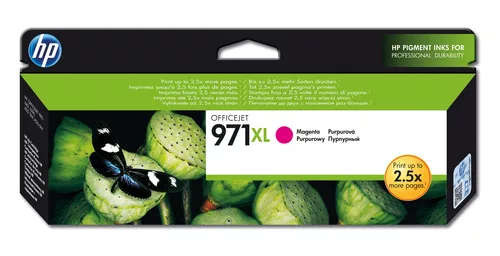 HP 971XL Magenta High Yield Printer Ink Cartridge Original CN627AE Single-pack