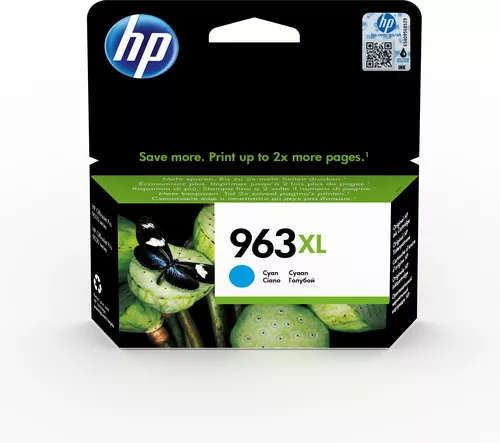 HP 963XL Black High Yield Printer Ink Cartridge Original 3JA30AE Single-pack