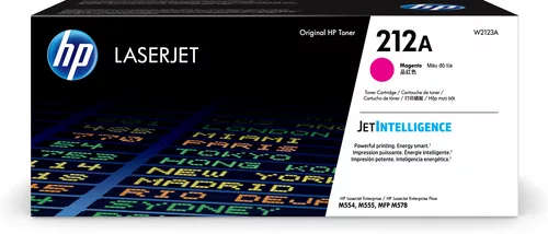 HP 212A Magenta Toner Cartridge 4,500 pages Original W2123A Single-pack