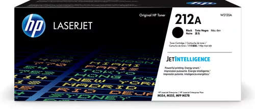 HP 212A Black Toner Cartridge 5,500 Pages Original W2120A Single-pack