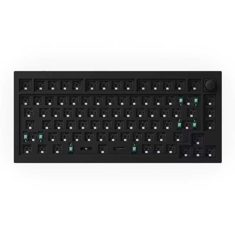 Keychron Q1 75 Barebone RGB Wired Keyboard With Knob - Black
