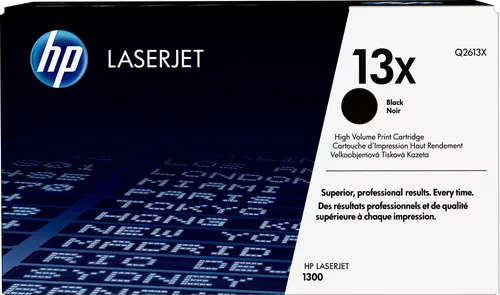 HP 13X Black Toner Cartridge 4,000 pages Original Q2613X Single-pack