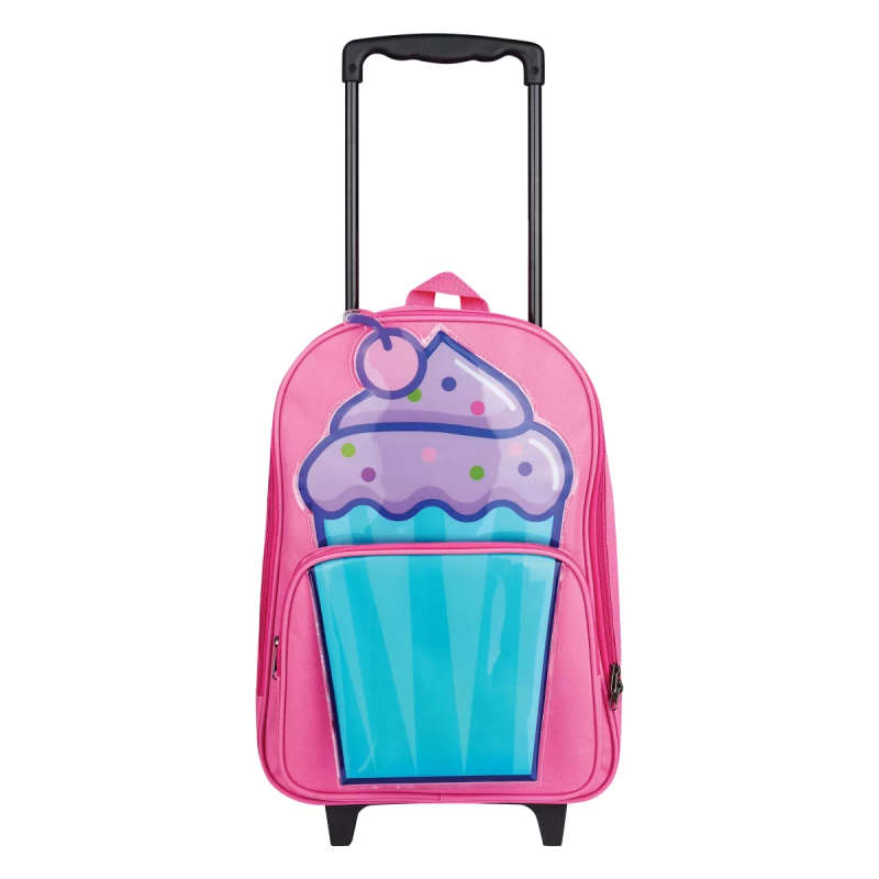 Quest Cupcake Trolley Backpack Pink