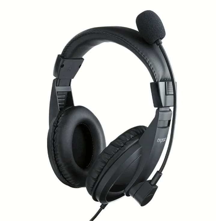 Rapoo H150S USB Stereo Headset Black