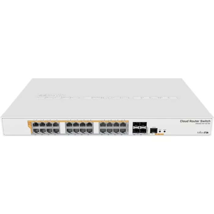 Mikrotik Cloud Router Switch 24 Port Gigabit PoE 4SFP+ 450W | CRS328-24P-4S+RM