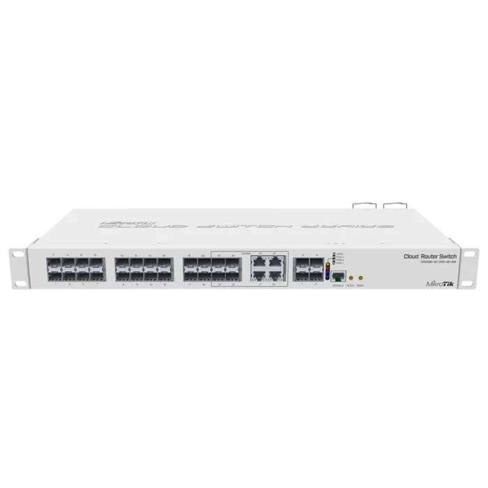 Mikrotik Cloud Router Switch 24SFP 4Gigabit Combo Ports 4SFP+ | CRS328-4C-20S-4S+RM