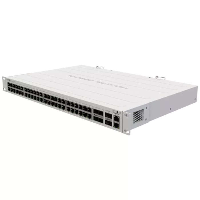 Mikrotik Cloud Router Switch 48 Gigabit Ports 4 SFP+ 2 QSFP+ | CRS354-48G-4S+2Q+RM