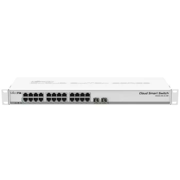 MikroTik SwOS Cloud 24-port Gigabit Switch