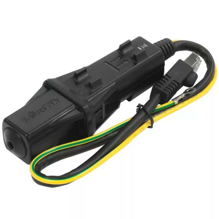 Mikrotik Gigabit Surge Protector with Ground Wire and PoE | RBGESP