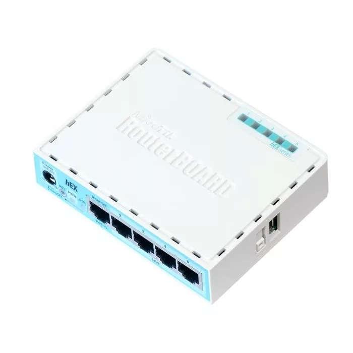 MikroTik HEX 5 Port Gigabit Desktop Router RB750Gr3