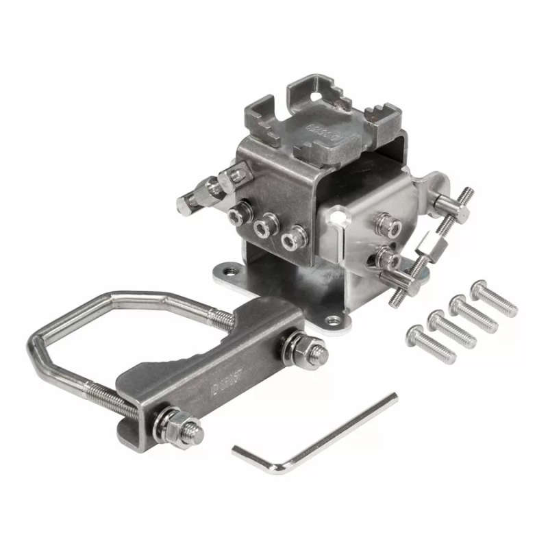 Mikrotik LHG Series Metal Pole Mount Bracket | solidMOUNT