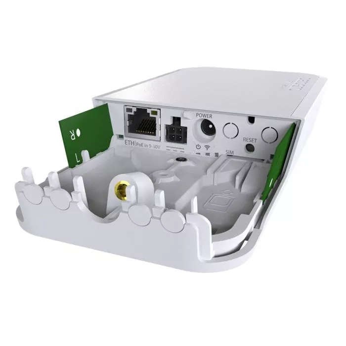 Mikrotik wAP 2.4GHz Outdoor Wifi Router with LTE Modem | RbwAPR-2nD&R11e-LTE