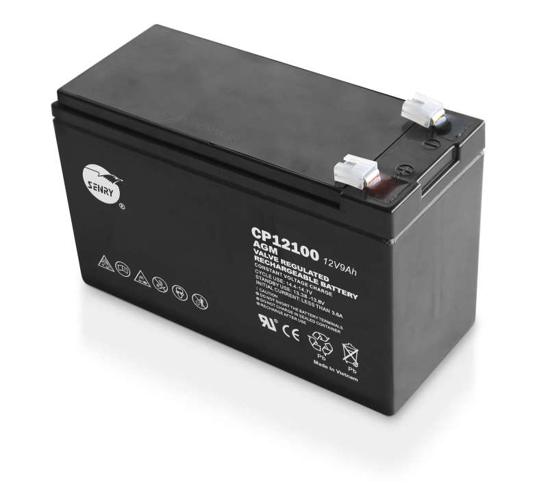 RCT SENRY 12V DC 9Ah Rechargeable Sealed AGM Battery