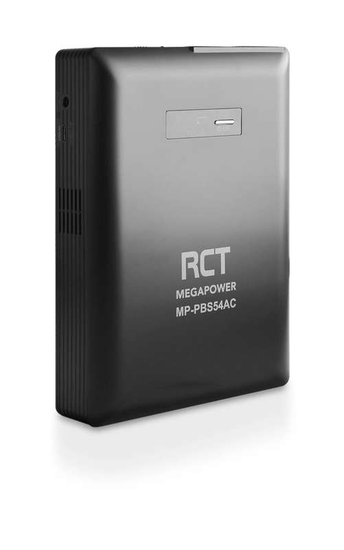 RCT MegaPower S 54000mAh AC Power Bank; 2 x 230V AC Outlet; 2.4A USB Type A and 1 x 3A USB Type C...