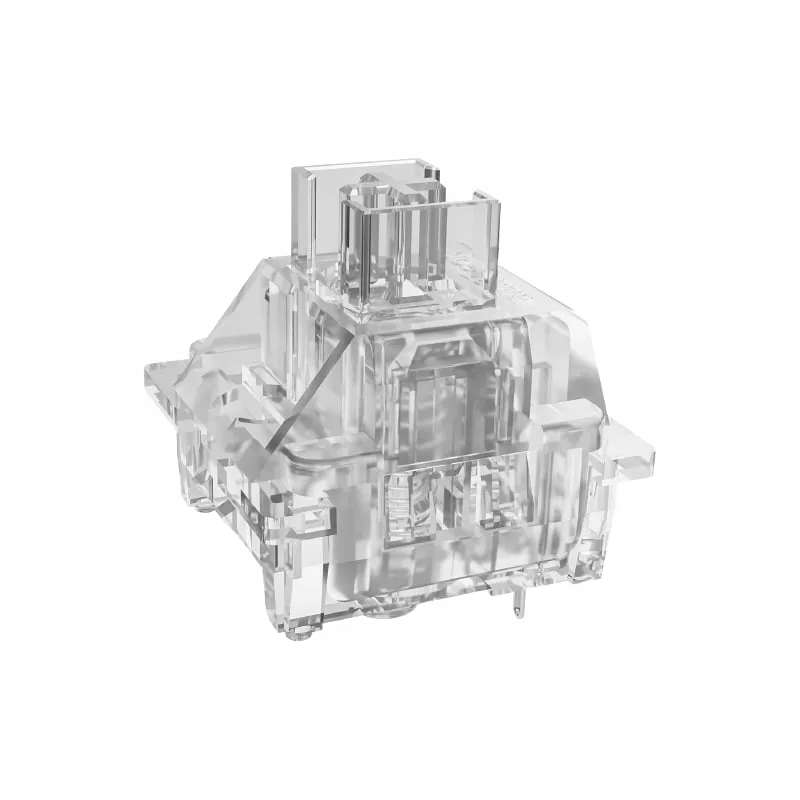 Redragon A113 HP2 Panda Crystal Mechanical Keyboard Clear RGB Switches - 38-piece