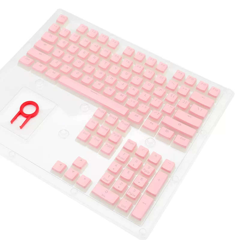 Redragon Scarab Mechanical Keyboard Keycaps Semi-Transparent - Pink