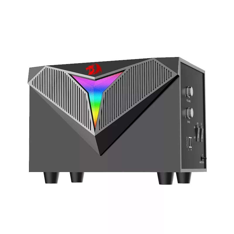 Redragon 11W Toccata RGB 2.1 Gaming Speaker Black