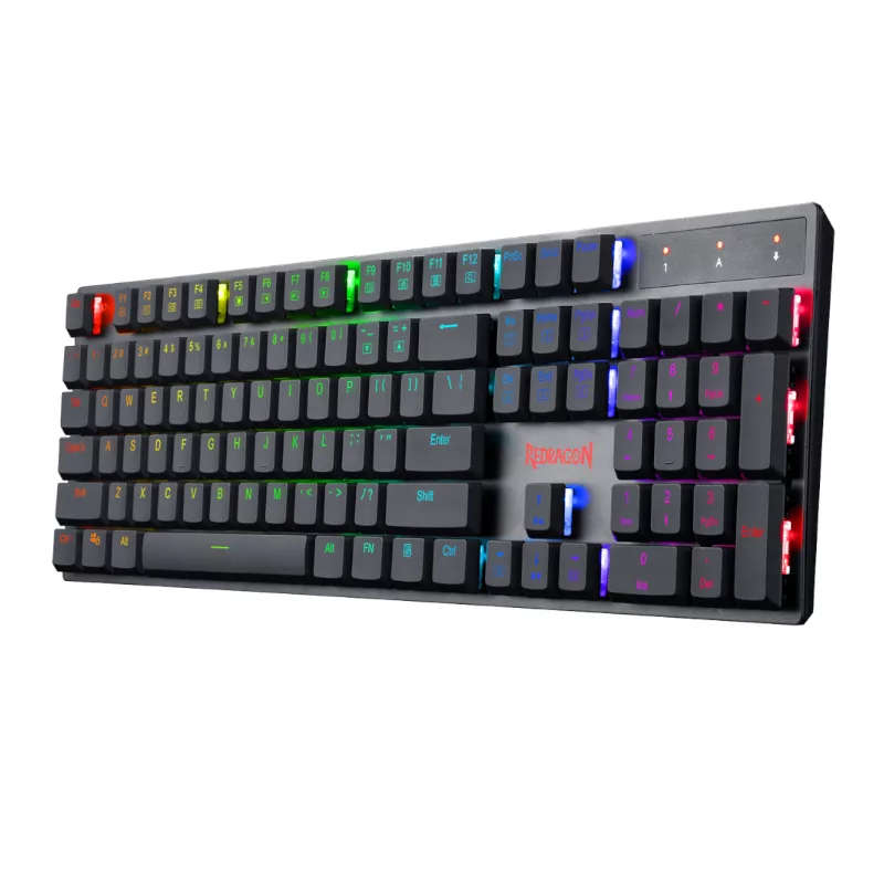 Redragon Keyboard Mechanical APAS RGB BK