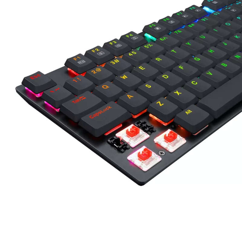 Redragon Keyboard Mechanical APAS RGB BK