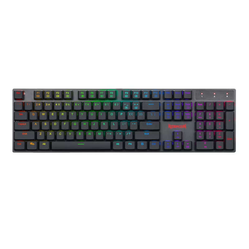 Redragon Keyboard Mechanical APAS RGB BK
