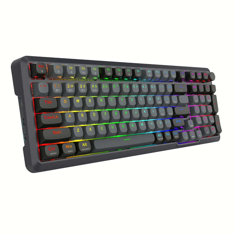 Redragon BREAGI PRO K688 98+1 Gasket Wireless Mechanical Keyboard (Triple Mode, RGB, Hot-Swappabl...