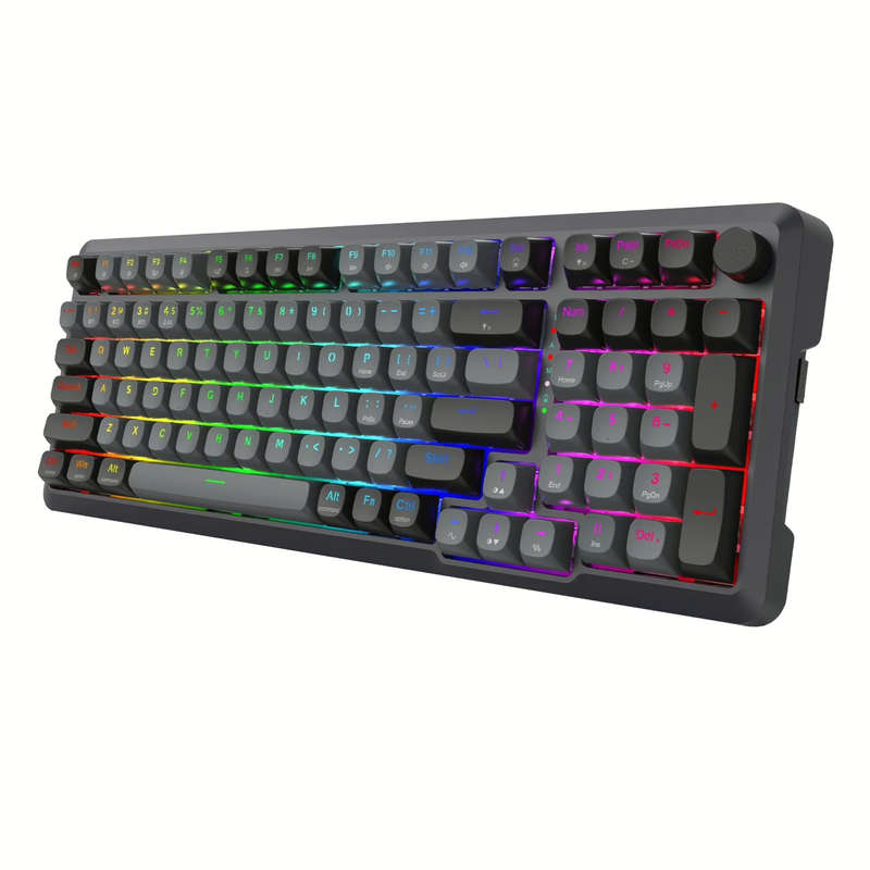 Redragon BREAGI PRO K688 98+1 Gasket Wireless Mechanical Keyboard (Triple Mode, RGB, Hot-Swappabl...