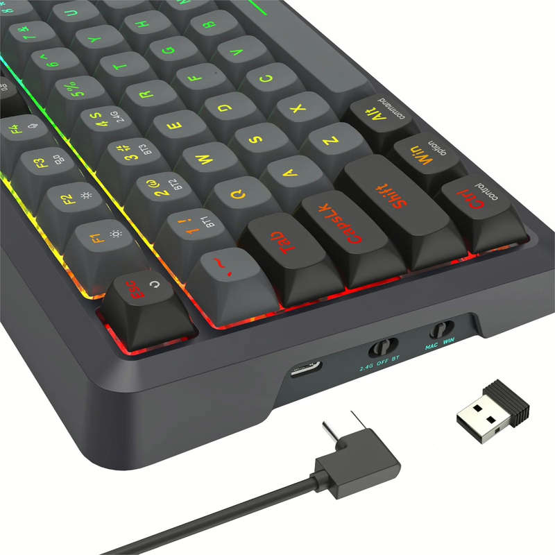 Redragon BREAGI PRO K688 98+1 Gasket Wireless Mechanical Keyboard (Triple Mode, RGB, Hot-Swappabl...