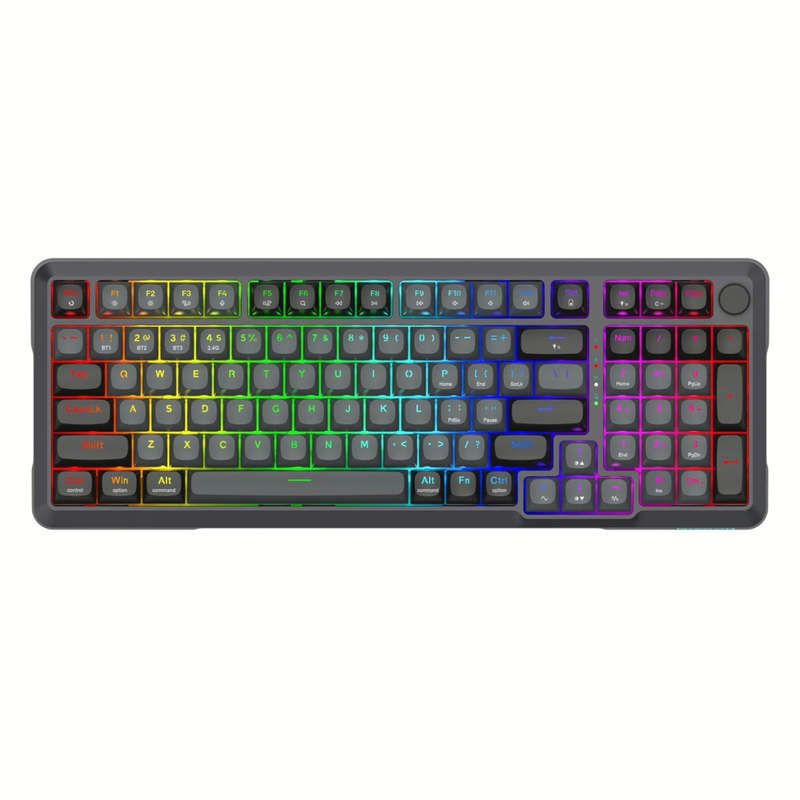 Redragon BREAGI PRO K688 98+1 Gasket Wireless Mechanical Keyboard (Triple Mode, RGB, Hot-Swappabl...