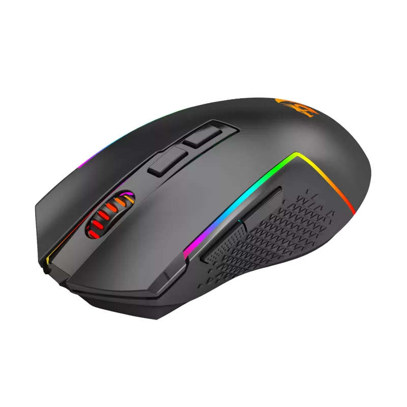 Redragon Trident Pro 8000DPI RGB Gaming Mouse - Black