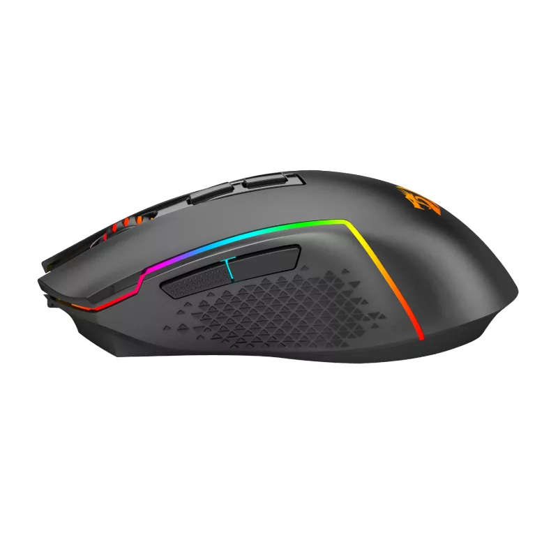 Redragon Trident Pro 8000DPI RGB Gaming Mouse - Black