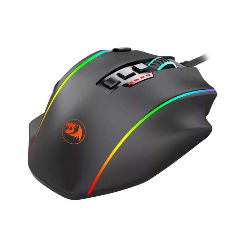 Redragon Perdiction 4 MMO Ergo Gaming Mouse Black