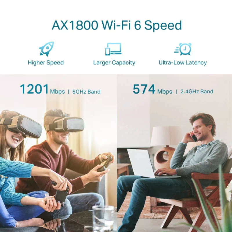 TP-Link RE605X AX1800 Wi-Fi Range Extender