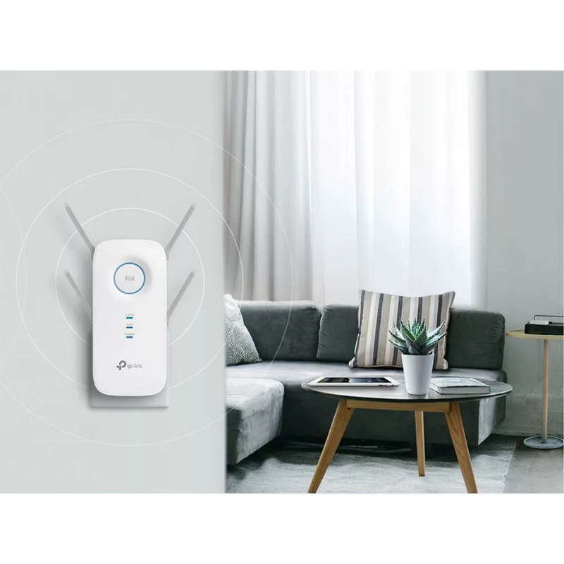 TP-Link RE650 AC2600 Wi-Fi 5 Range Extender White 10/100/1000 Mbits