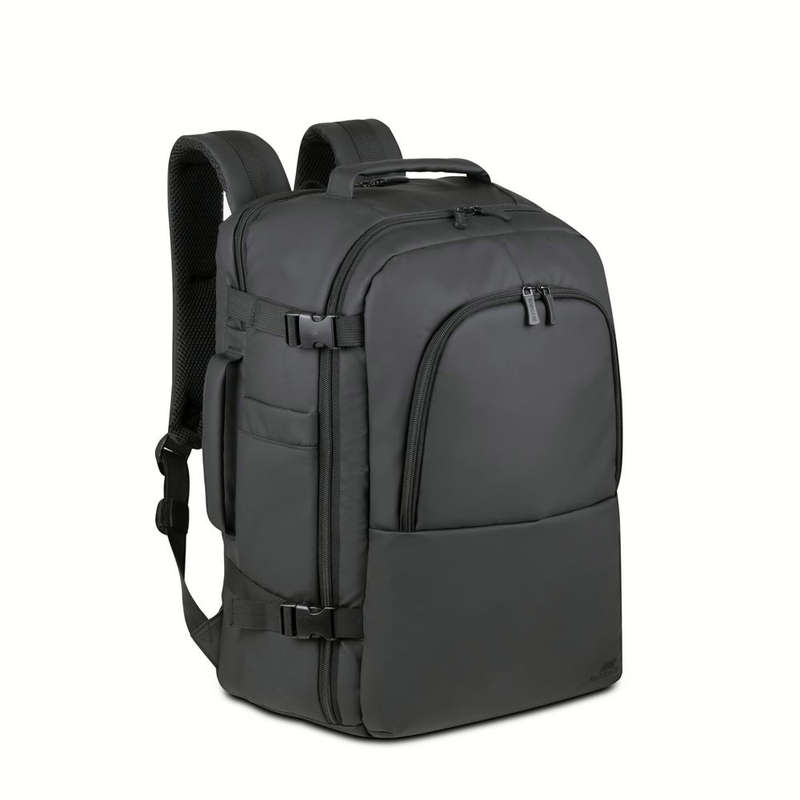 Rivacase 8465 17.3-inch Coated Eco Travel Notebook Backpack - Black