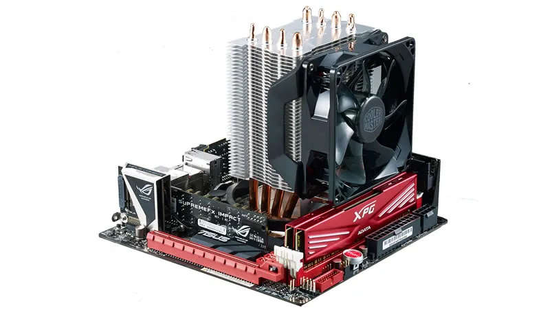 Cooler Master Hyper H410R CPU Cooler 92mm Black and Metallic 2000rpm
