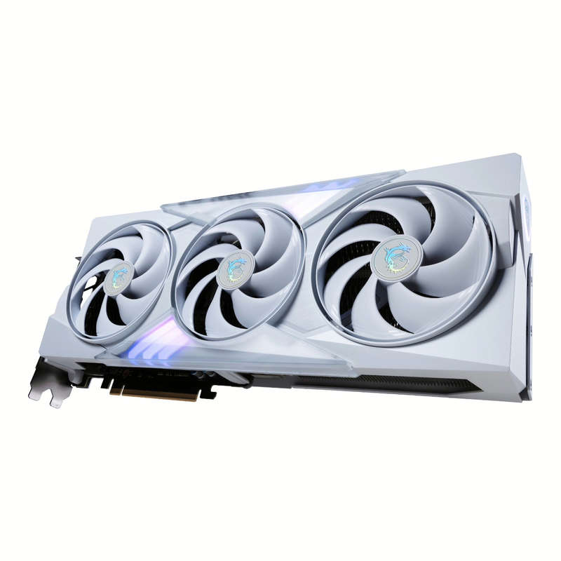 MSI GeForce RTX 5070 GAMING TRIO OC 12GB Graphics Card  White