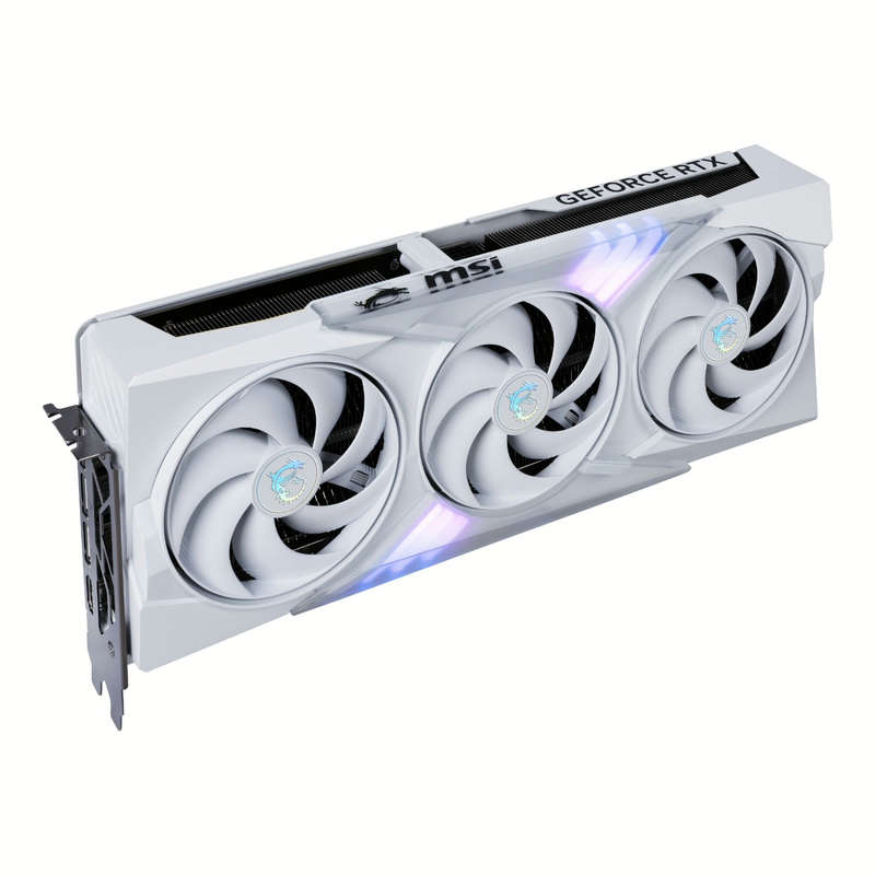MSI GeForce RTX 5070 GAMING TRIO OC 12GB Graphics Card  White