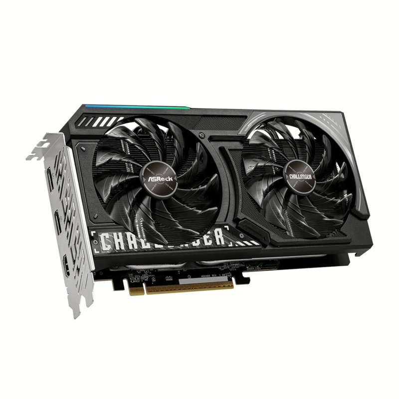 ASRock Radeon RX 9060 XT Challenger 16GB OC Graphics Card (RDNA 4, PCIe 5.0)