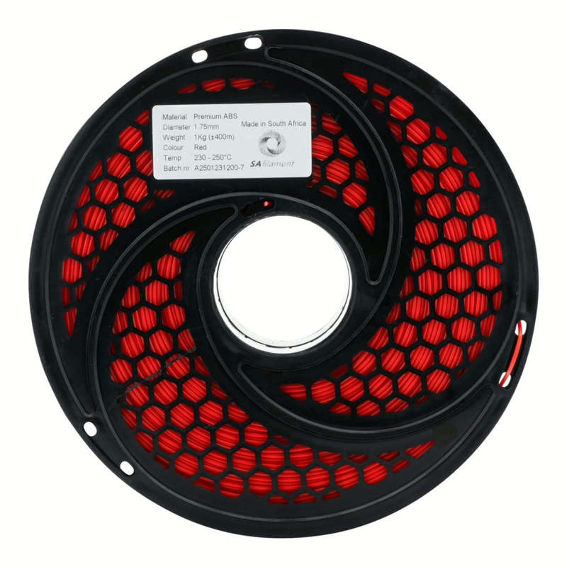 SA Filament ABS Premium Filament 1Kg - Red