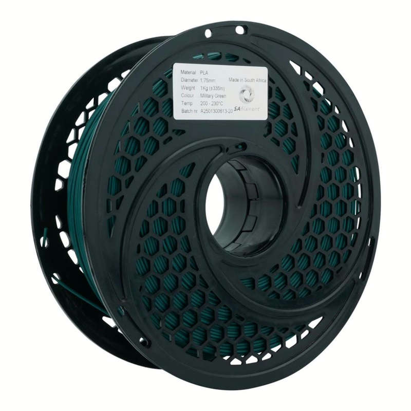 SA Filament PLA Filament 1Kg - Military Green