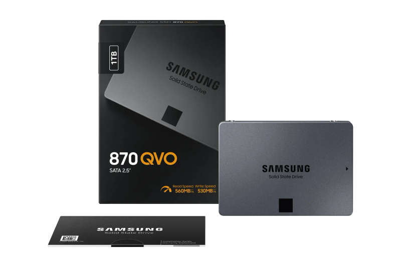 Samsung MZ-77Q1T0BW 1TB 870QVO 2.5'' SSD