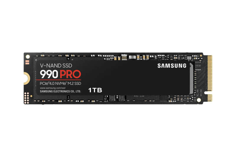 SAMSUNG MZ-V9P1T0BW 990 PRO 1 TB NVMe SSD - Read Speed up to 7450 MB/s; Write Speed to up 6900 MB...