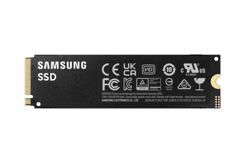 SAMSUNG MZ-V9P2T0BW 990 PRO 2 TB NVMe SSD - Read Speed up to 7450 MB/s; Write Speed to up 6900 MB...