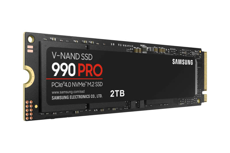 SAMSUNG MZ-V9P2T0BW 990 PRO 2 TB NVMe SSD - Read Speed up to 7450 MB/s; Write Speed to up 6900 MB...