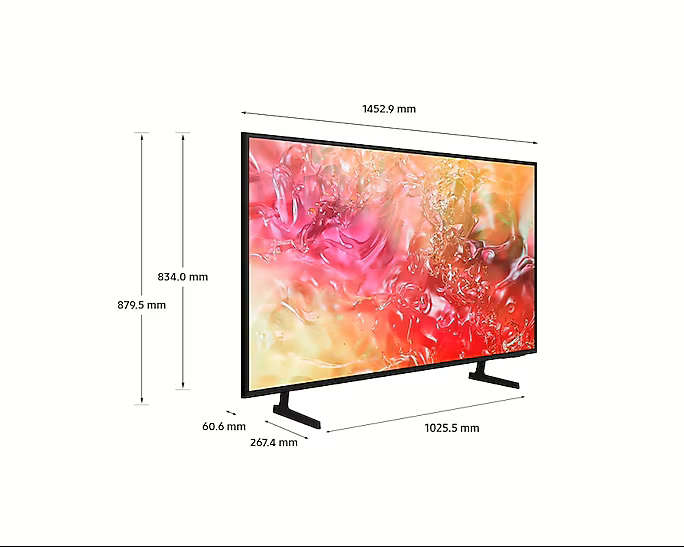 SAMSUNG 65'' QLED TV 100% COLOUR VOLUME (QUANTUM DOT)/ QUANTUM PROCESSOR LITE/ QUANTUM HDR/ HDR 10+