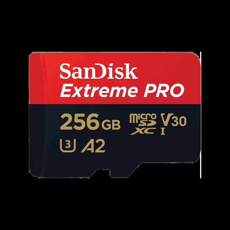 SanDisk Extreme PRO 256GB MicroSDXC Memory Card