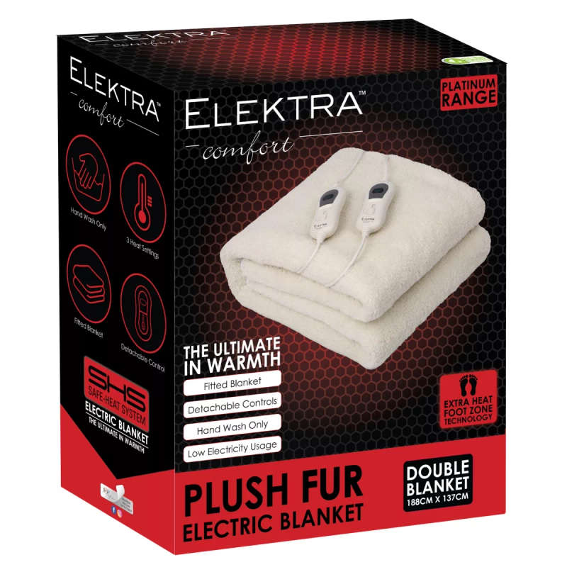 ELEKTRA E/CMFRT E/BLANKET DBL A/FUR